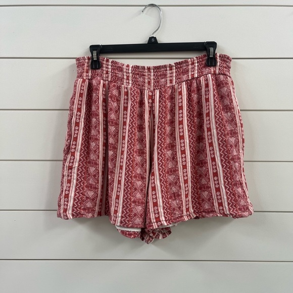 Knox Rose High Waist Shorts with Elastic Waistband - Picture 1 of 4